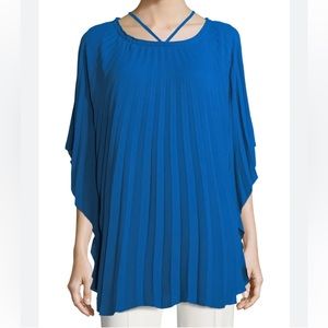 Balenciaga blue cape top size 36